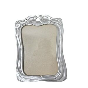 Vintage SEAGULL CANADA PEWTER  Photo Frame Art Nouveau Style doves